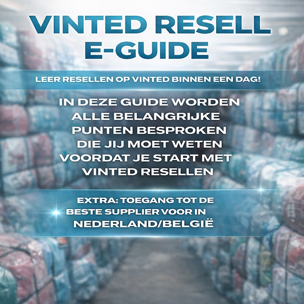VINTED GUIDE (met toegang tot een supplier)